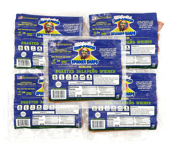 Skinless Jalapeño Wiener (5 Packs) | Snap-O-Razzo – Snap-O-Razzo